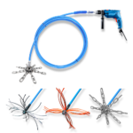 szczotka kominiarska do czyszczenia komina